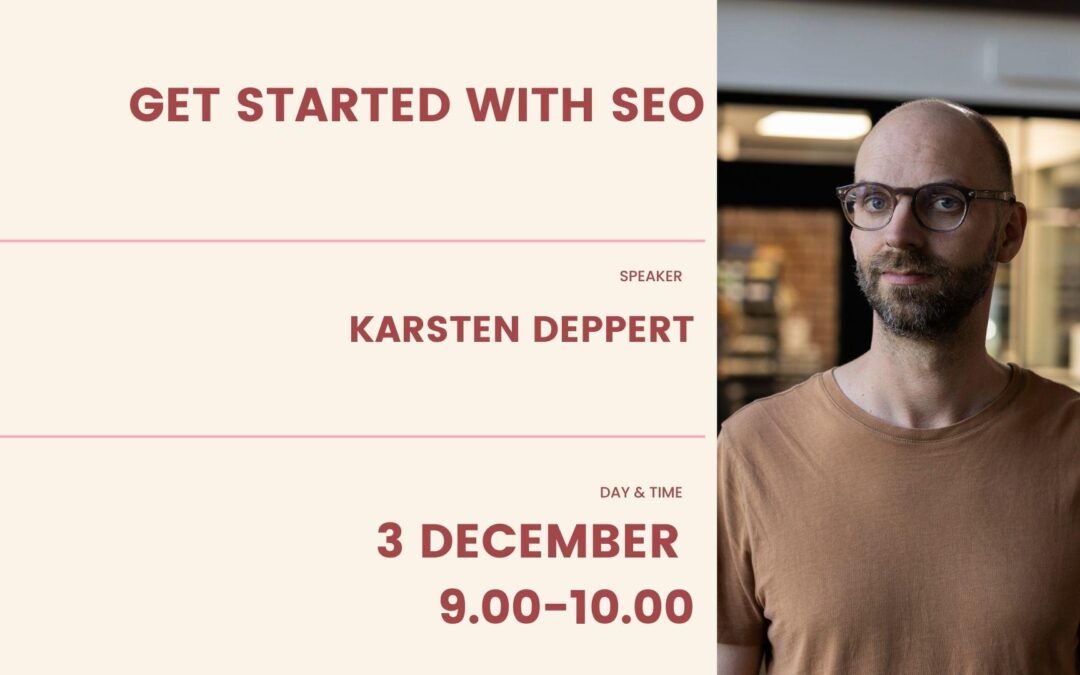 SEO för e-handel – Föreläsning med Karsten Deppert 3/12